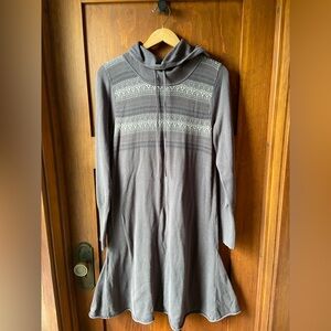 Prana Charcoal Knit Sweater